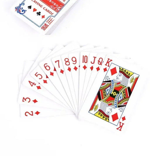 1–100 Pcs Poker Card Set – 54 Card Deck for Adults, Classic Board Game for Entertainment & Casino Play