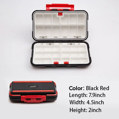 Premium Waterproof Double-Sided Fishing Tackle Box – Multifunctional Bait & Tool Organizer