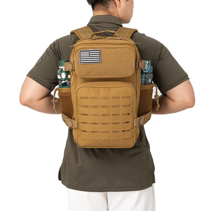 25L Tactical Backpack – Outdoor MOLLE Rucksack for Fitness, Hiking & EDC